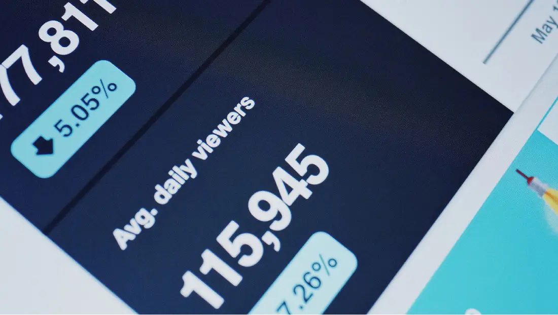 Average daily crypto price screen on phone